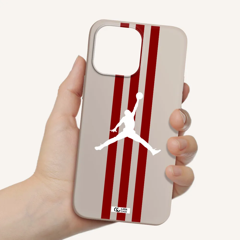 Jordan Icon Apple iPhone 14 pro Silicone Stone Case