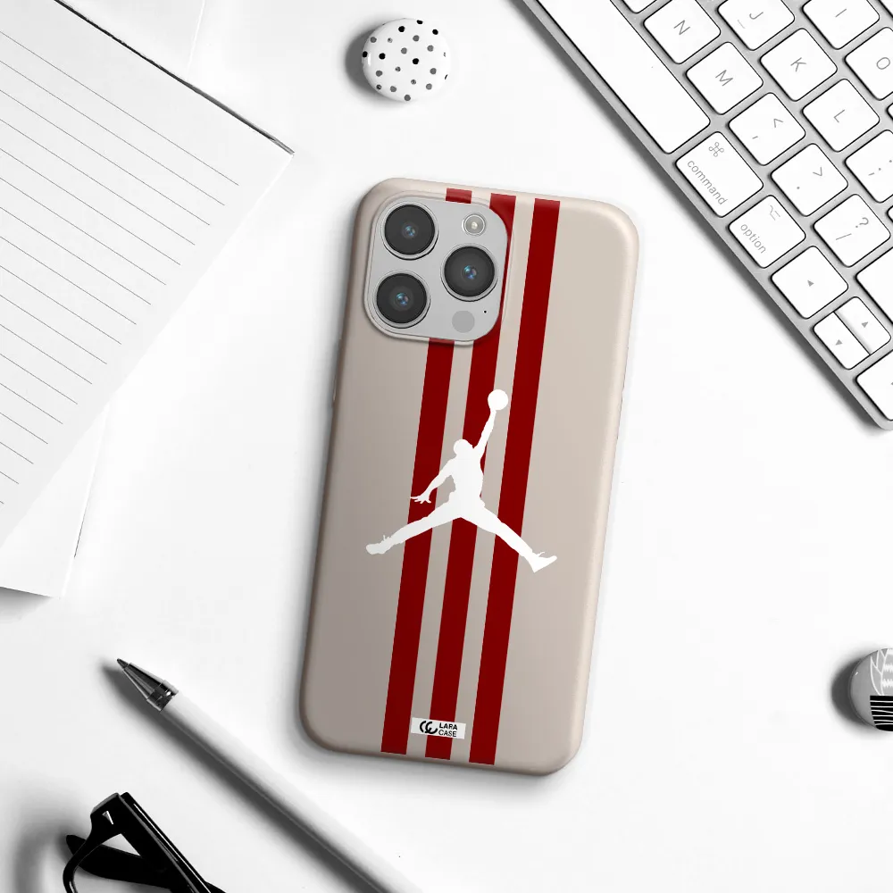 Jordan Icon Apple iPhone 14 pro Silicone Stone Case