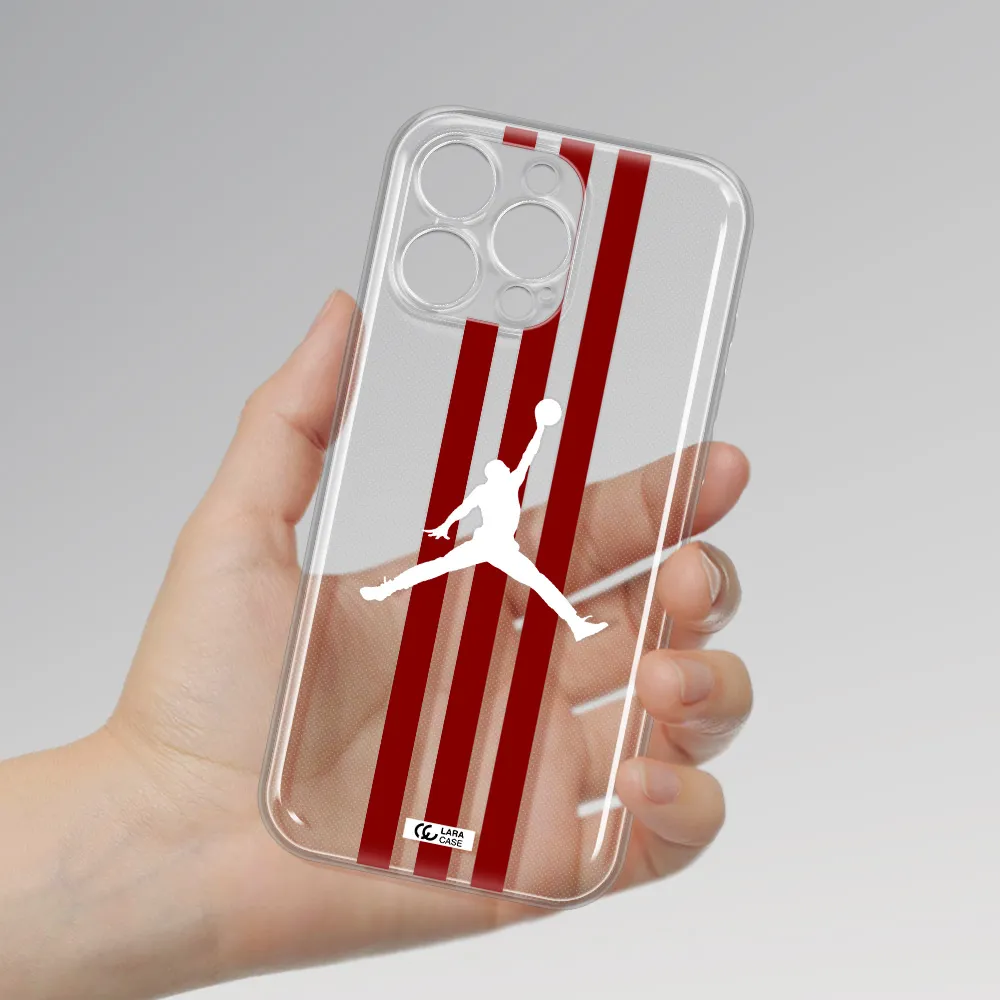 Jordan Icon Apple Iphone 16 Pro Max Clear Tpu Case