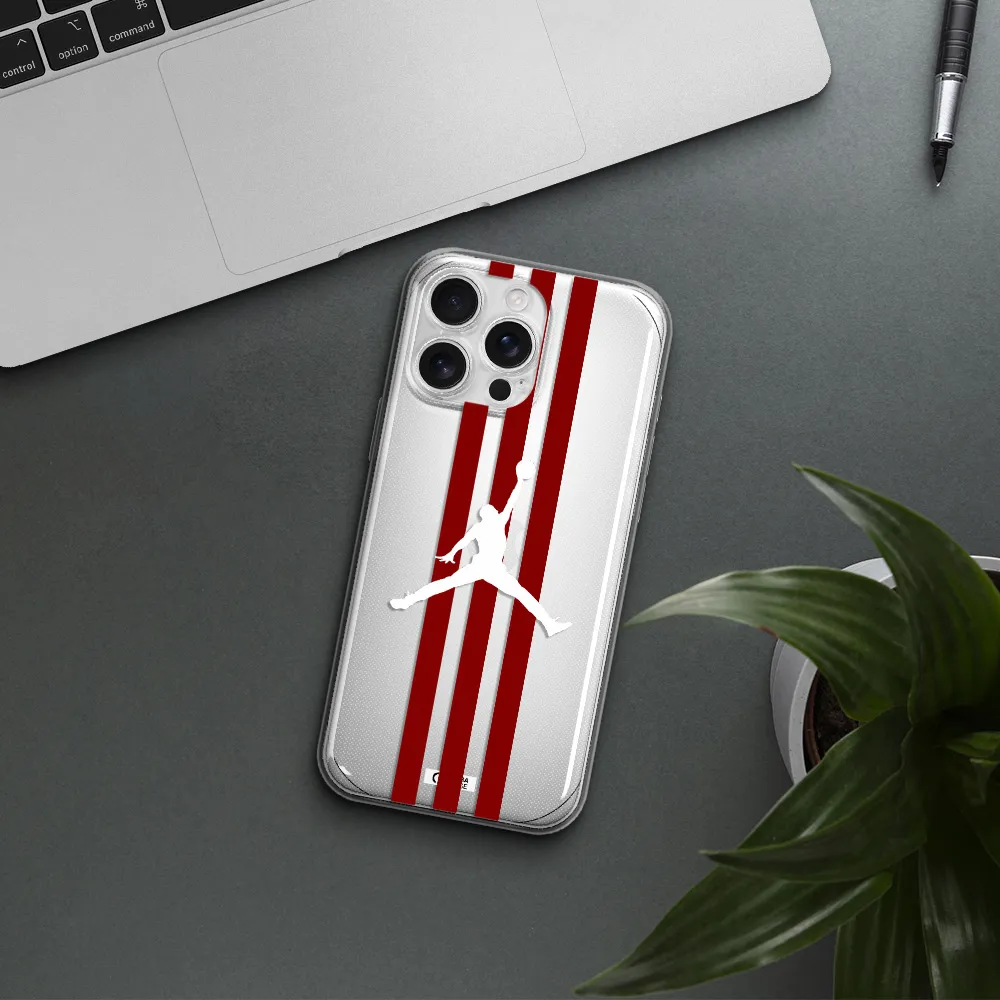 Jordan Icon Apple Iphone 16 Pro Max Clear Tpu Case