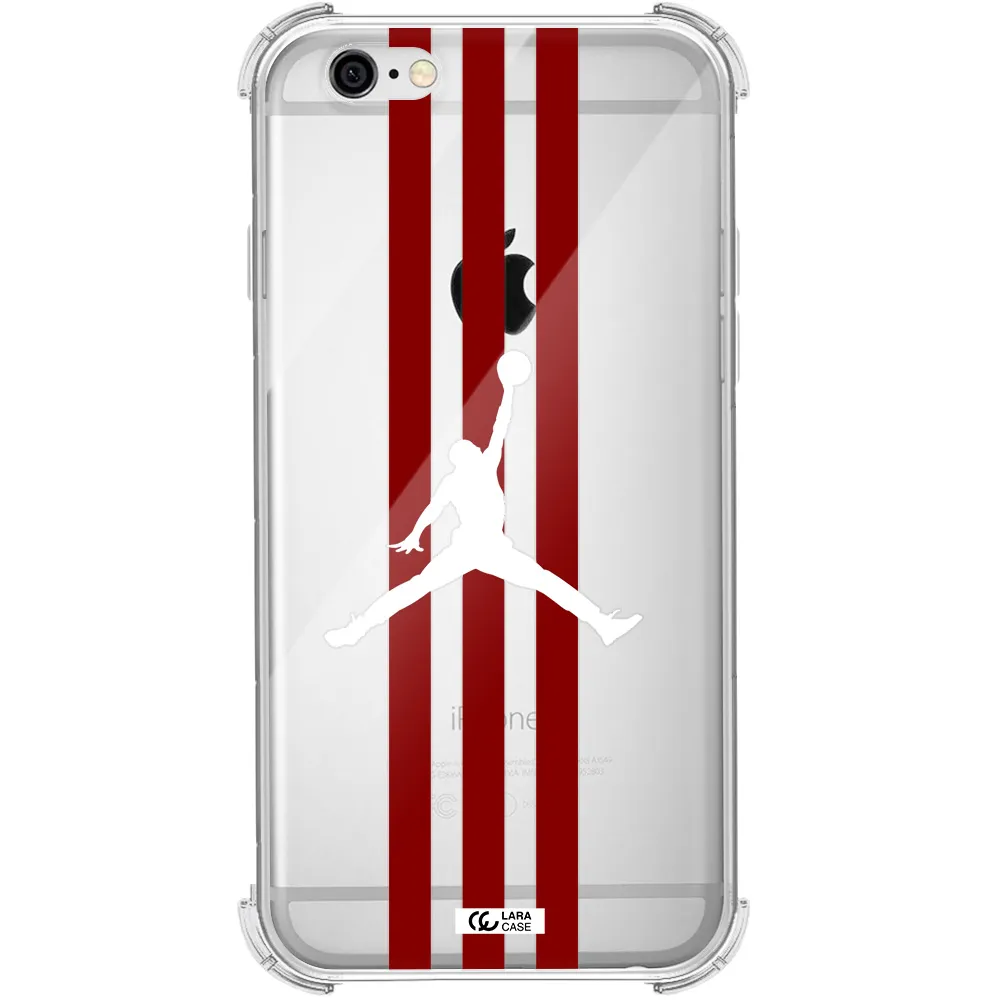 Jordan Icon Apple iPhone 6 Clear PC Case