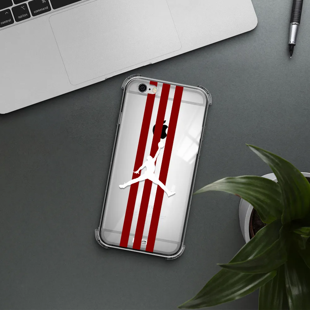 Jordan Icon Apple iPhone 6 Clear PC Case
