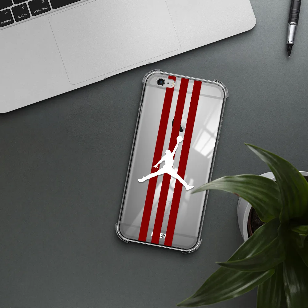 Jordan Icon Apple iPhone 6 plus Clear PC Case