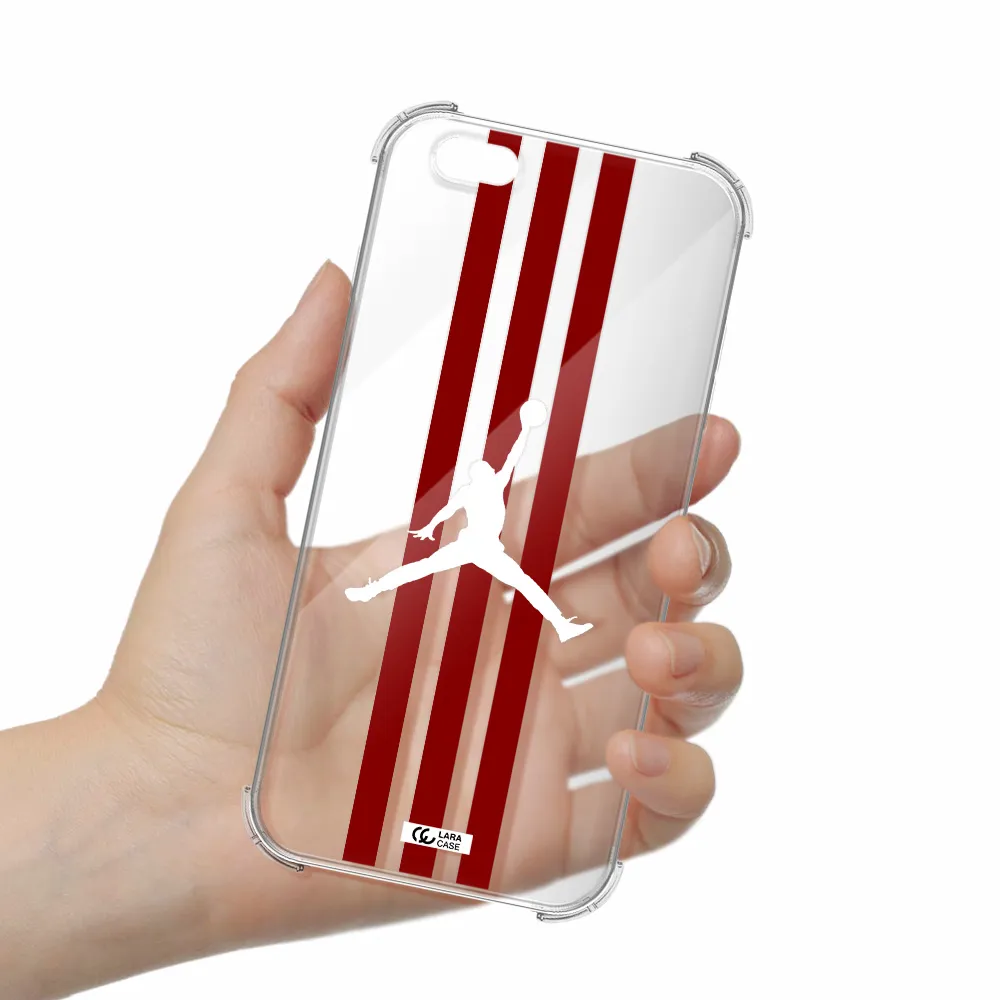 Jordan Icon Apple iPhone 6 s plus Clear PC Case