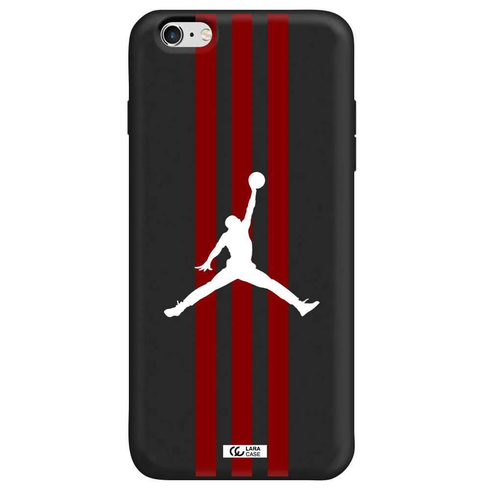 Jordan Icon Apple iPhone 6S Silicone black Case