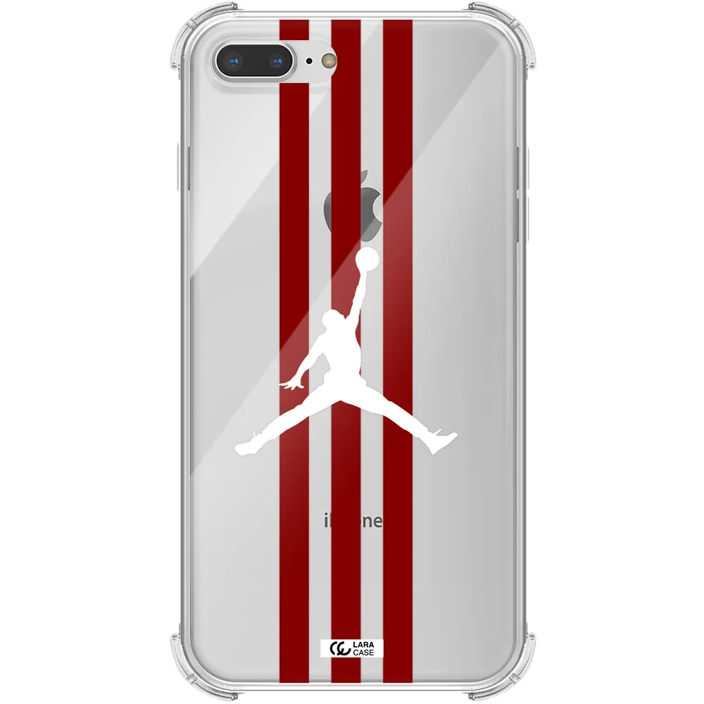 Jordan Icon Apple iPhone 7 plus Clear PC Case