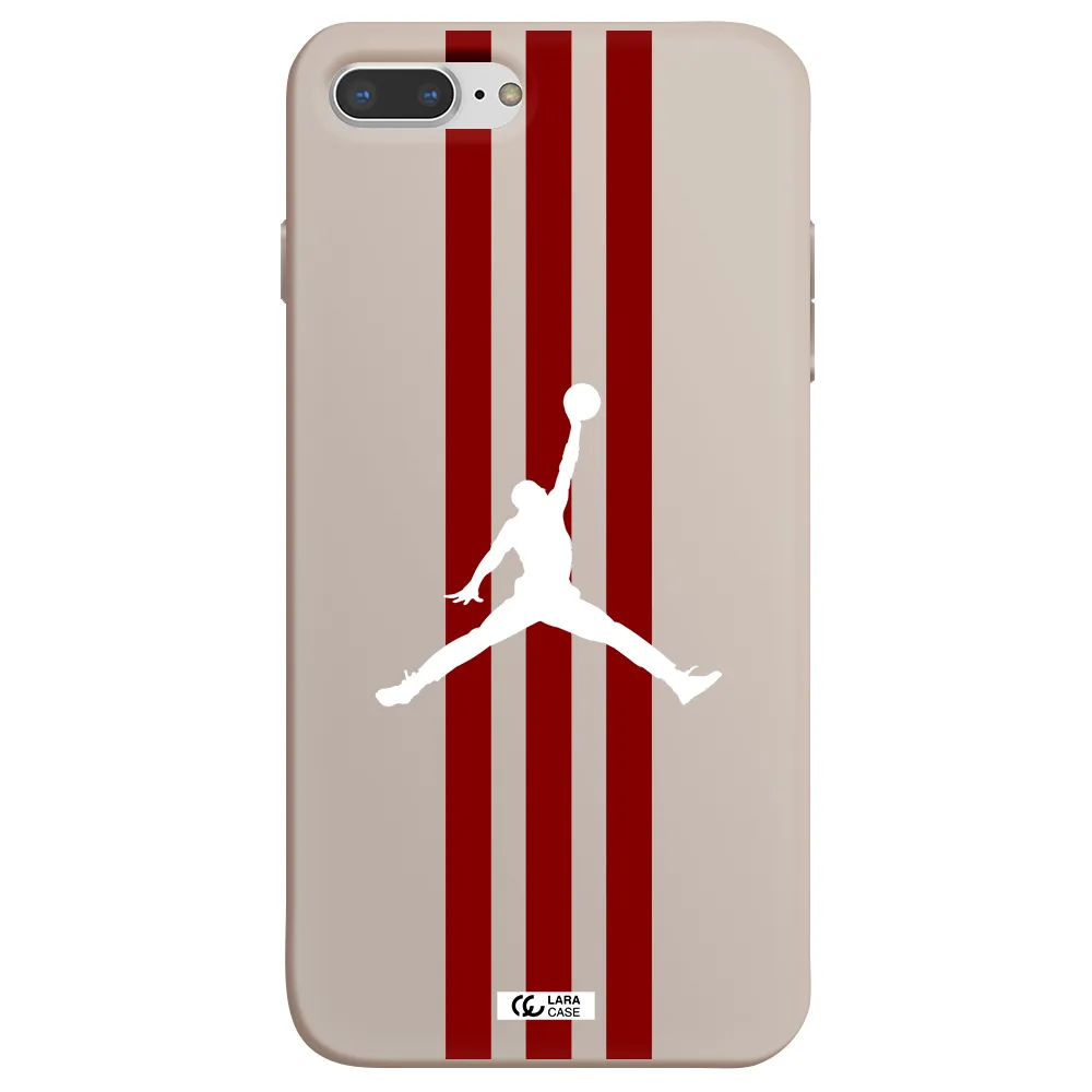 Jordan Icon Apple iPhone 8 plus Silicone Stone Case