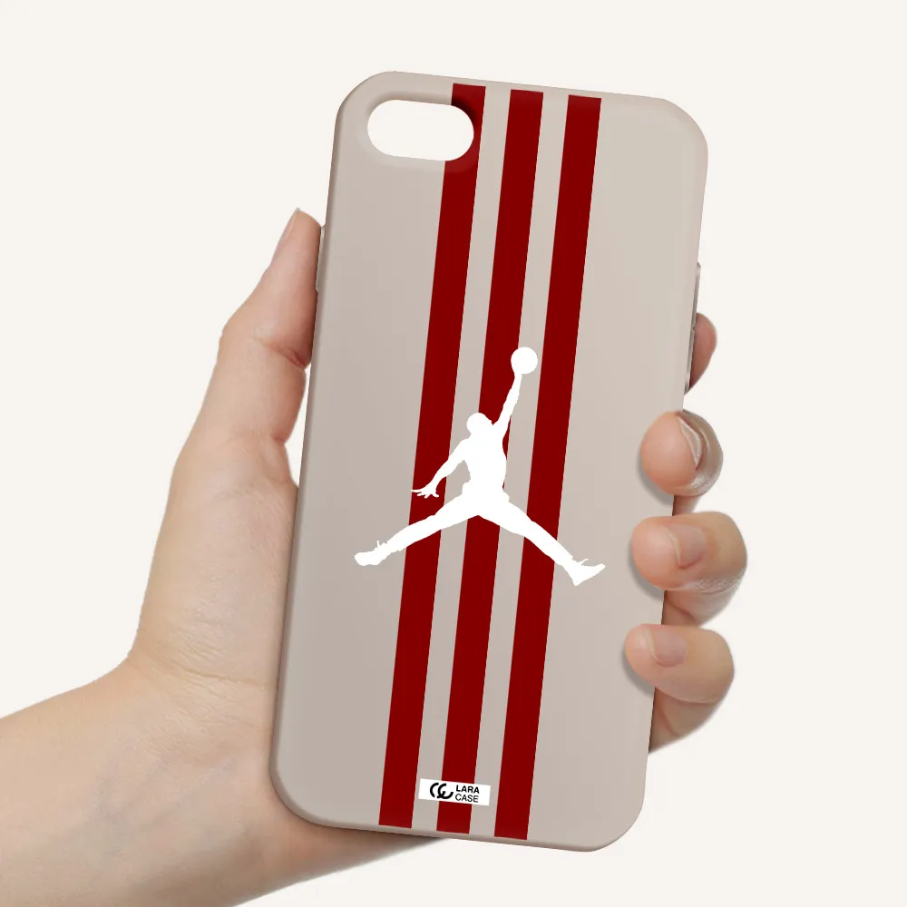 Jordan Icon Apple iPhone 8 Silicone Stone Case