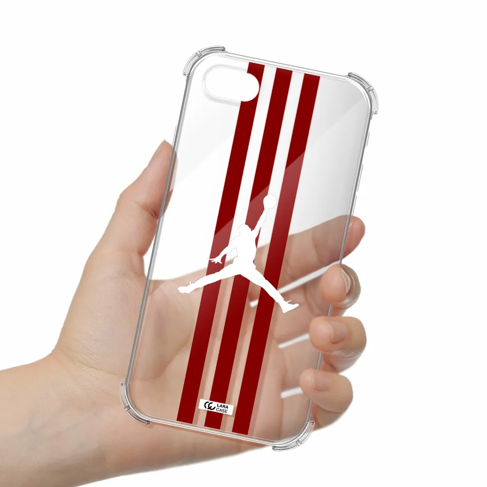 Jordan Icon Apple iPhone se 2020 Clear PC Case