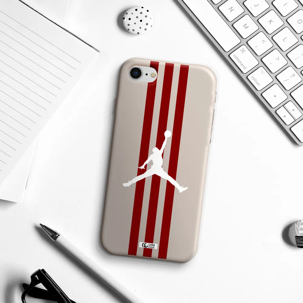 Jordan Icon Apple iPhone se 2020 Silicone Stone Case