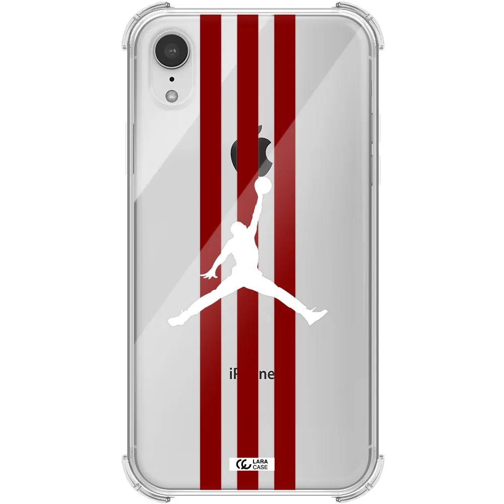 Jordan Icon Apple iPhone XR Clear PC Case