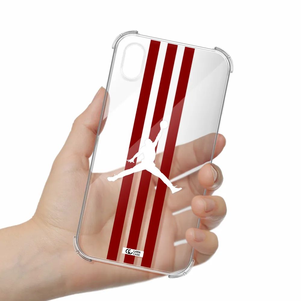 Jordan Icon Apple iPhone XR Clear PC Case