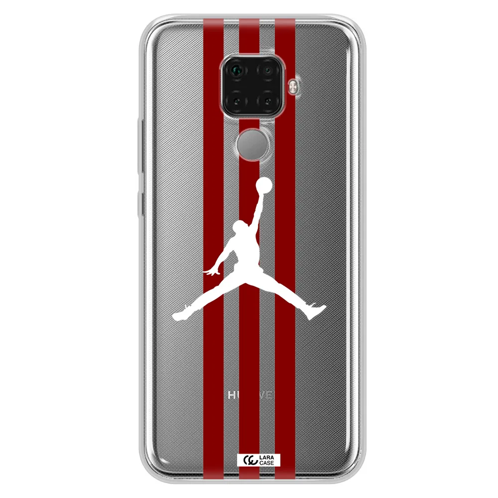 Jordan Icon Huawei Mate 30 Lite Clear TPU Case