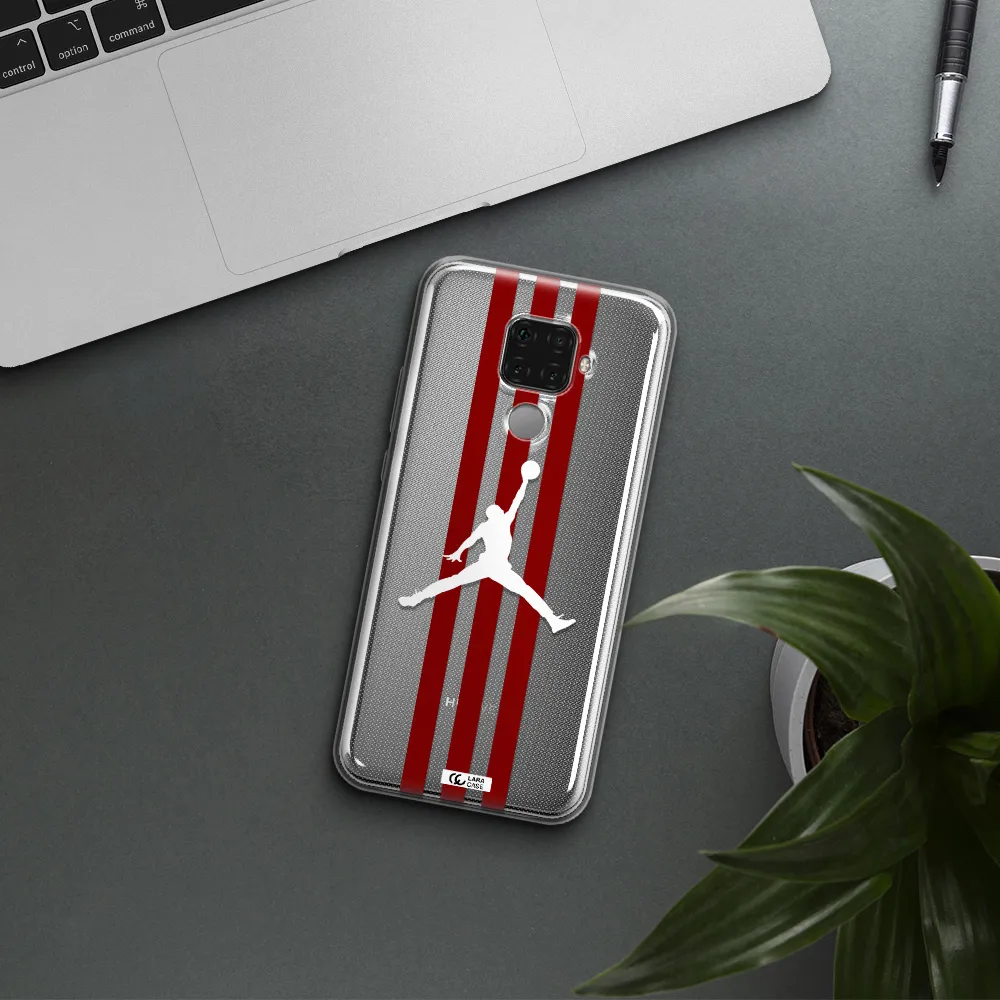 Jordan Icon Huawei Mate 30 Lite Clear TPU Case