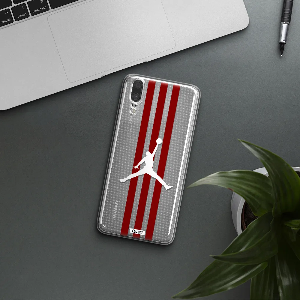 Jordan Icon Huawei P20 Clear TPU Case