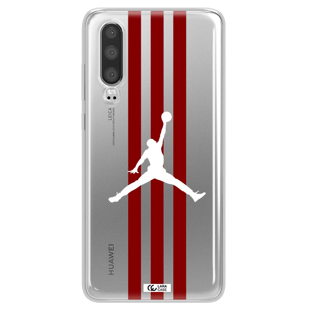 Jordan Icon Huawei P30 Clear TPU Case