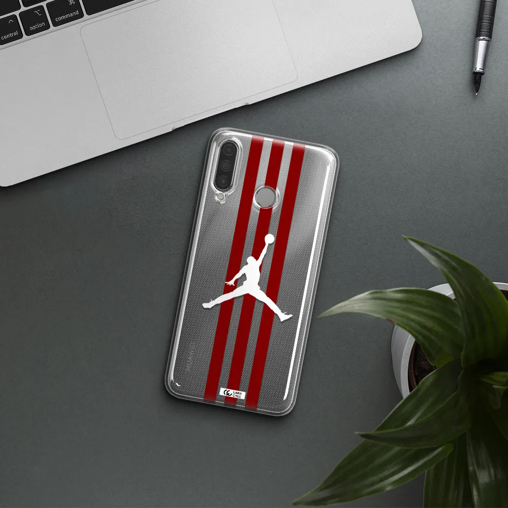 Jordan Icon Huawei P30 Lite Clear TPU Case