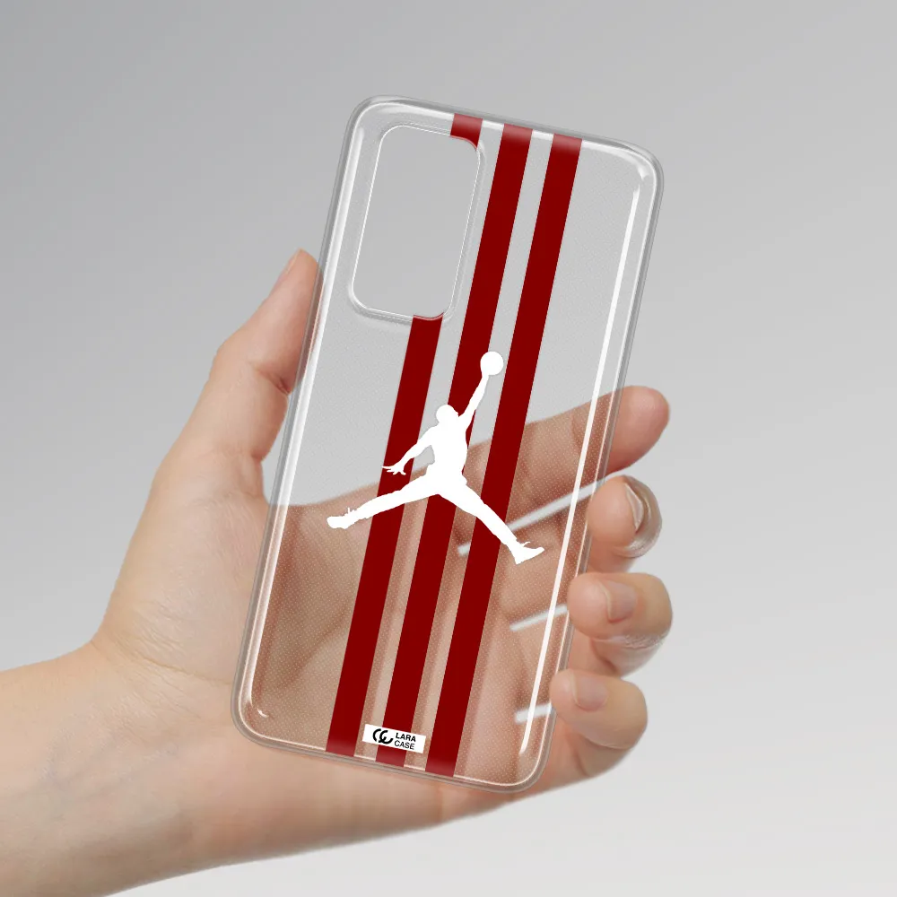 Jordan Icon Huawei P40 Clear TPU Case