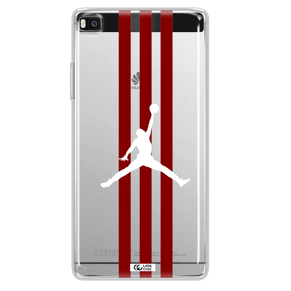 Jordan Icon Huawei P8 Clear TPU Case