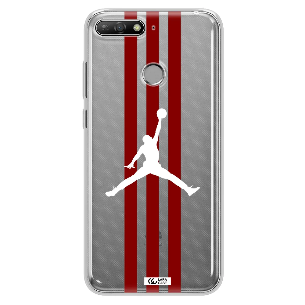 Jordan Icon Huawei Y6 Prime 2018 Clear TPU Case