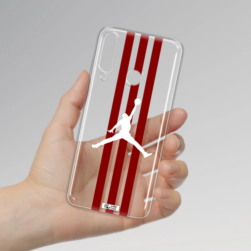 Jordan Icon Huawei Y6P Clear TPU Case