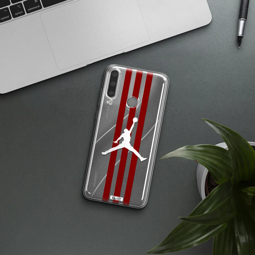 Jordan Icon Huawei Y6P Clear TPU Case