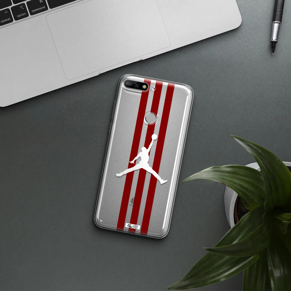 Jordan Icon Huawei Y7 2018 Clear TPU Case