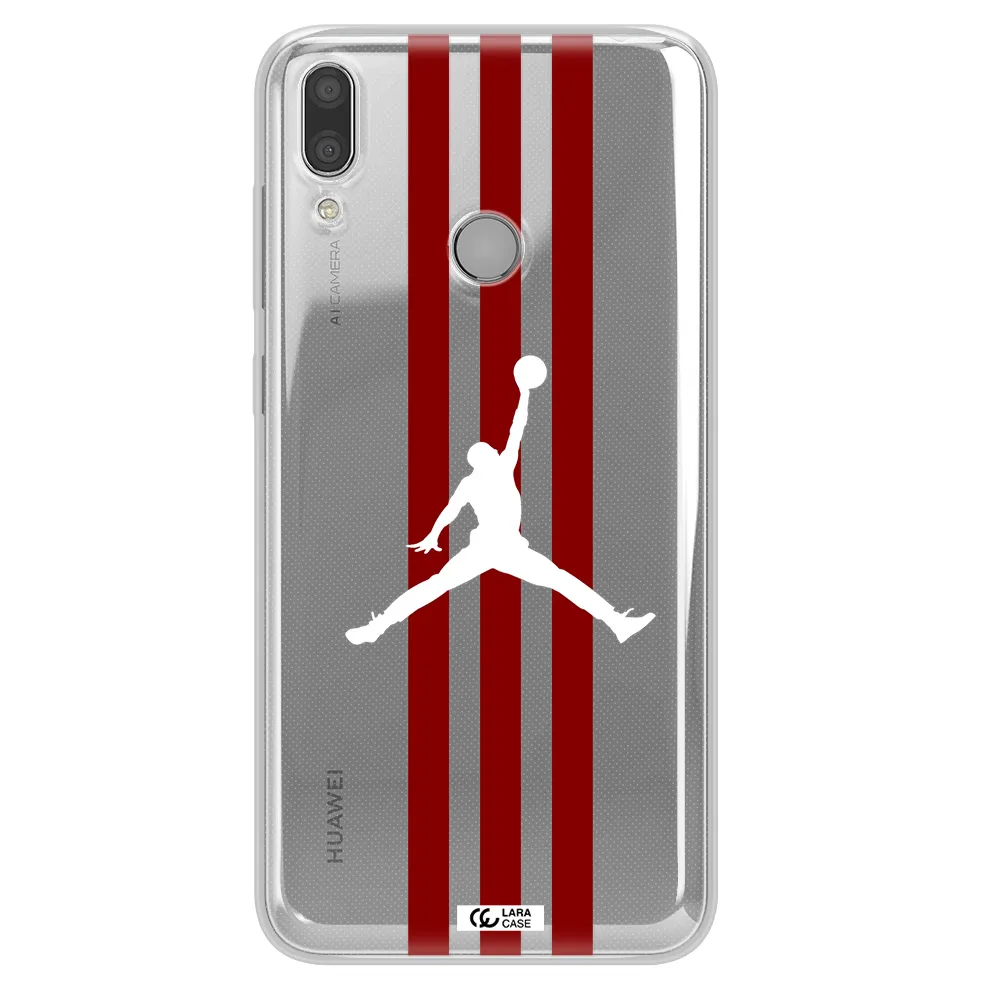 Jordan Icon Huawei Y7 2019 Clear TPU Case