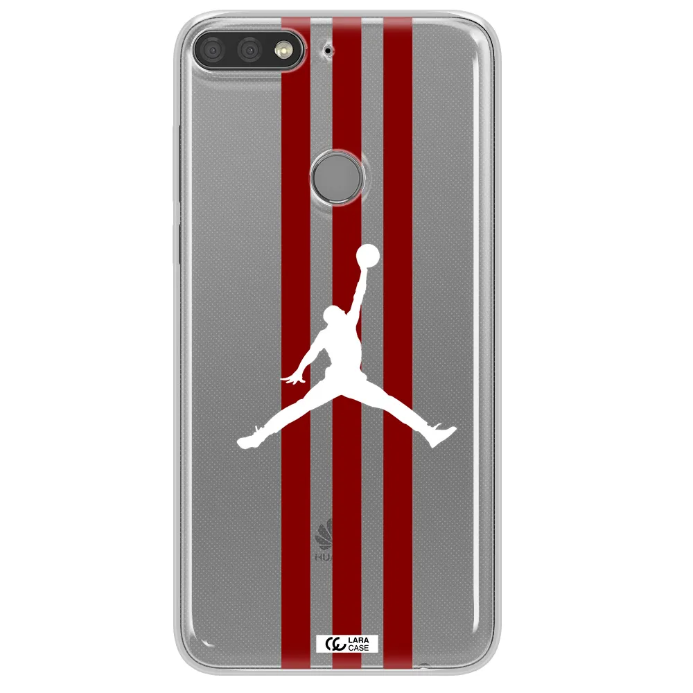 Jordan Icon Huawei Y7 Prime 2018 Clear TPU Case