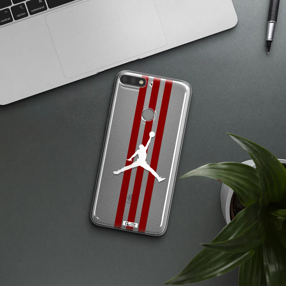 Jordan Icon Huawei Y7 Prime 2018 Clear TPU Case