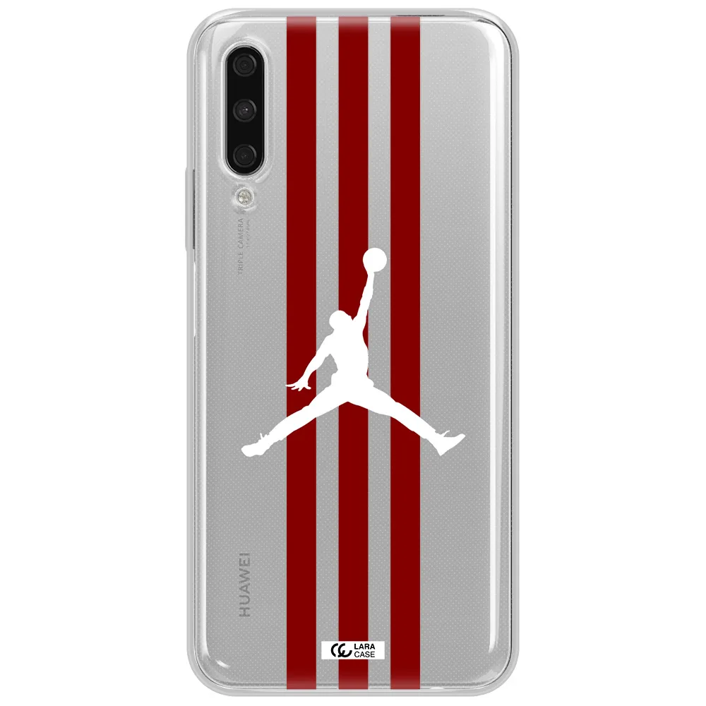 Jordan Icon Huawei Y9S Clear Tpu Case