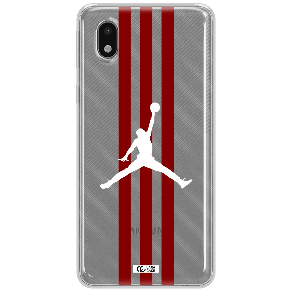 Jordan Icon Samsung A01 Core Clear Tpu Case