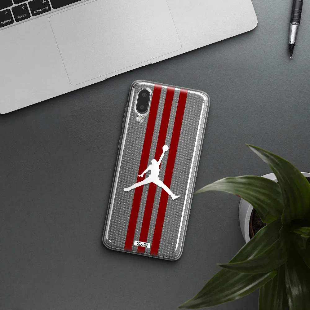 Jordan Icon Samsung A02 Clear TPU Case