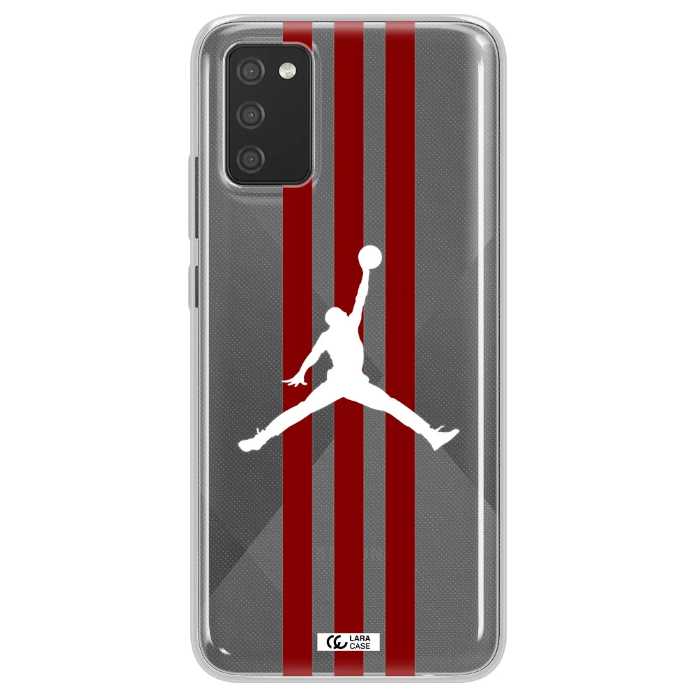 Jordan Icon Samsung A02S Clear TPU Case