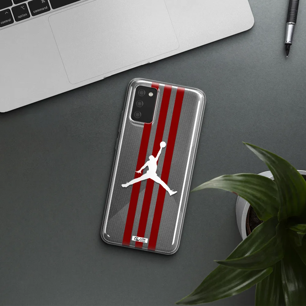 Jordan Icon Samsung A02S Clear TPU Case