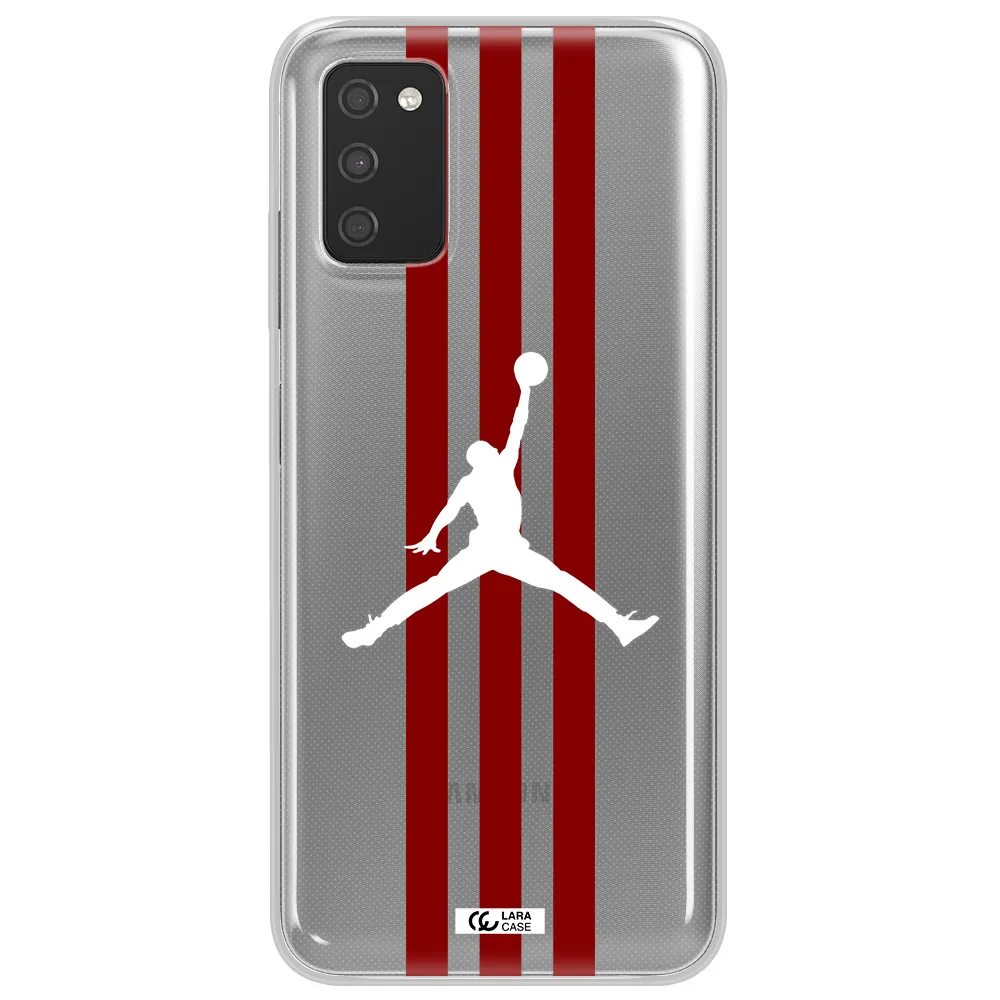 Jordan Icon Samsung A03S Clear TPU Case