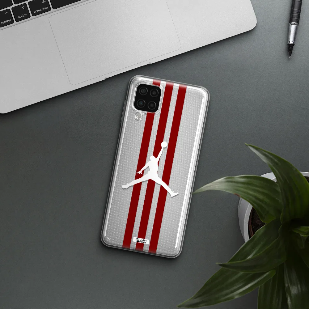 Jordan Icon Samsung A12 4g Clear TPU Case