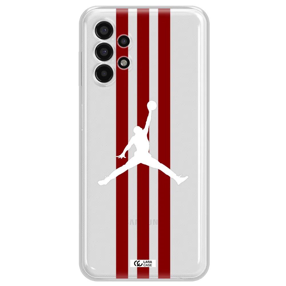 Jordan Icon Samsung A13 4g Clear TPU Case