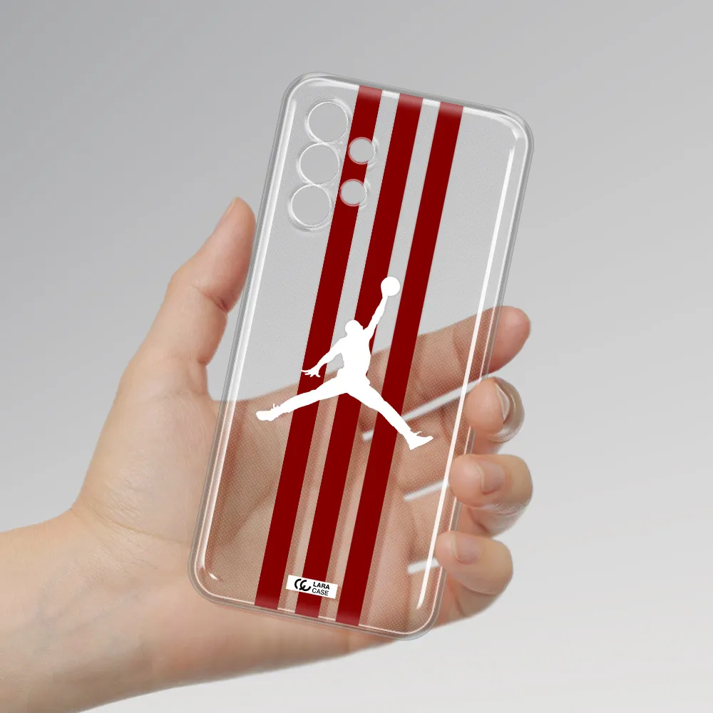 Jordan Icon Samsung A13 4g Clear TPU Case