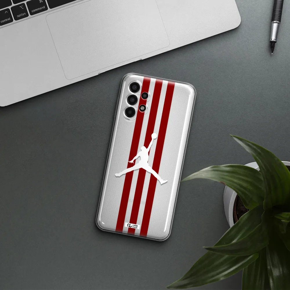 Jordan Icon Samsung A13 4g Clear TPU Case