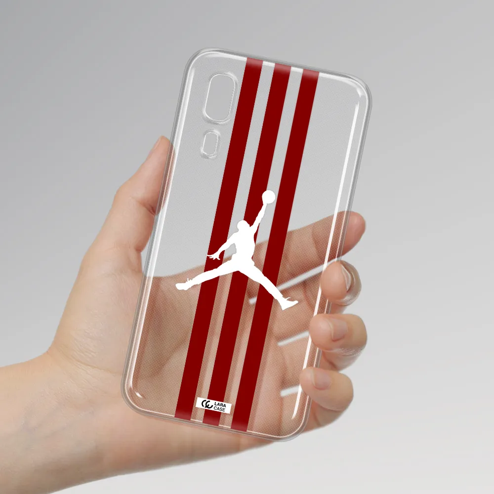 Jordan Icon Samsung A2 Core Clear TPU Case