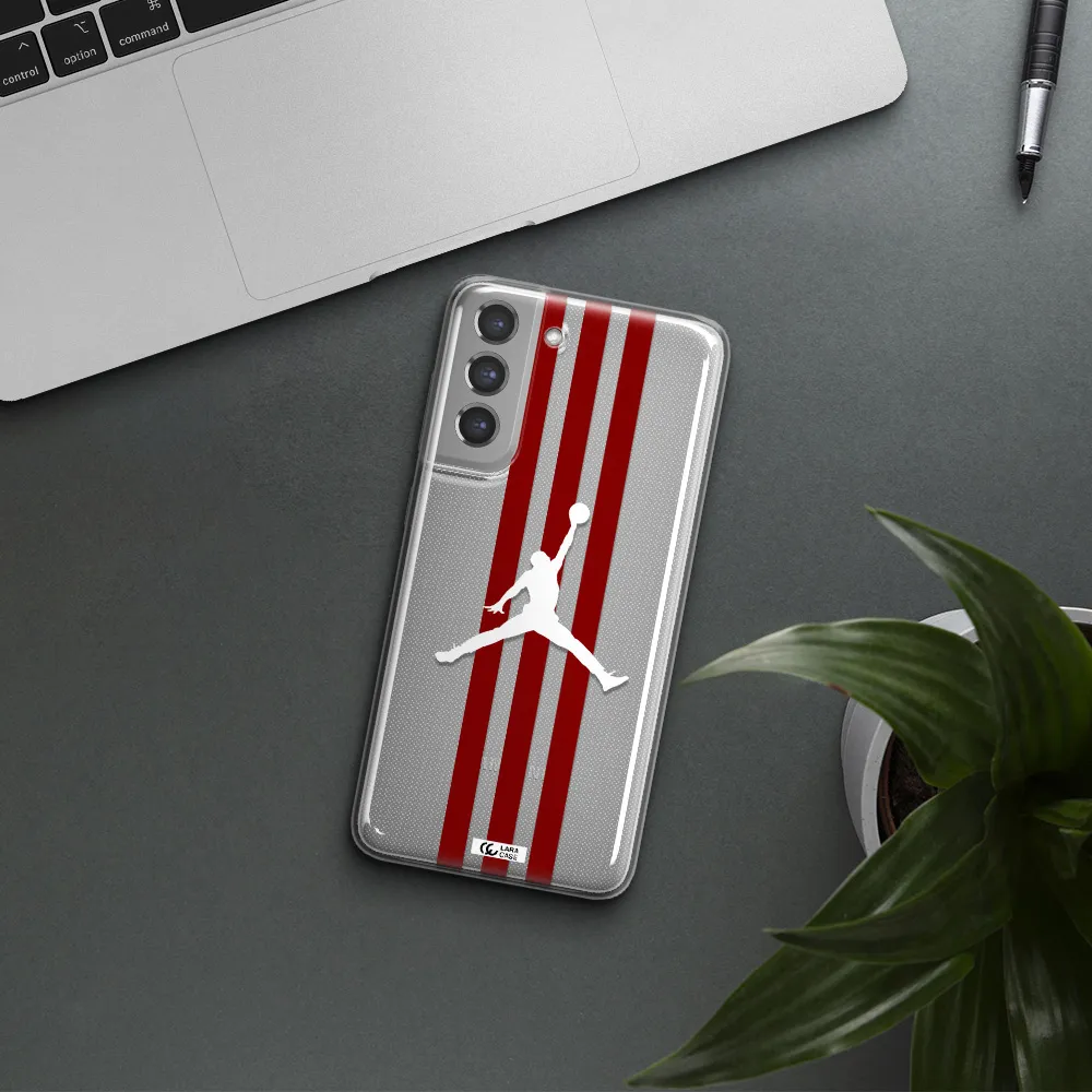 Jordan Icon Samsung A21 Fe Clear TPU Case