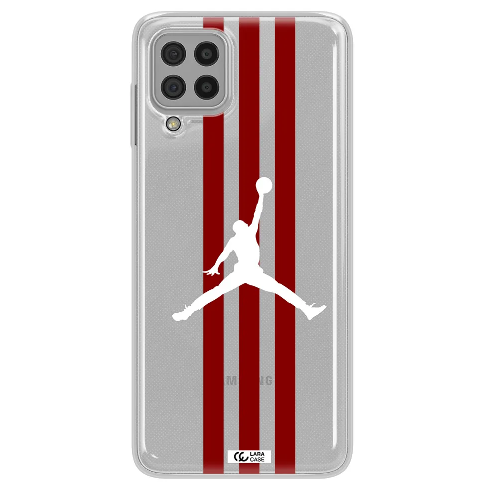 Jordan Icon Samsung A22 4g Clear TPU Case