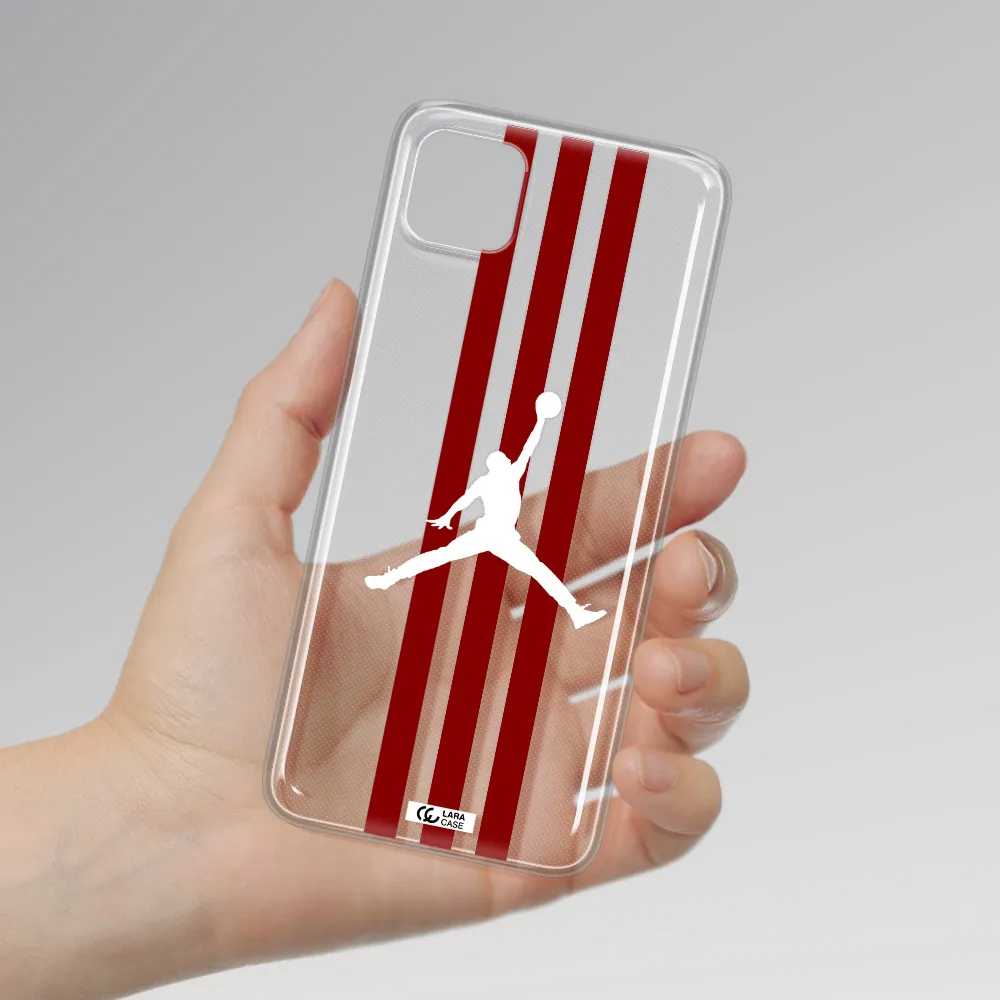 Jordan Icon Samsung A22 5g Clear TPU Case