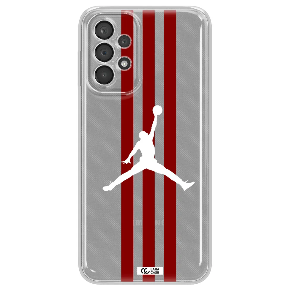 Jordan Icon Samsung A23 5G Clear Tpu Case