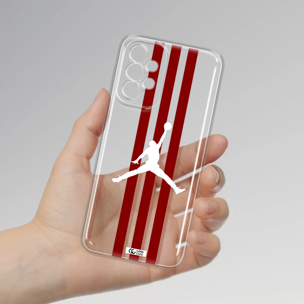 Jordan Icon Samsung A23 5G Clear Tpu Case