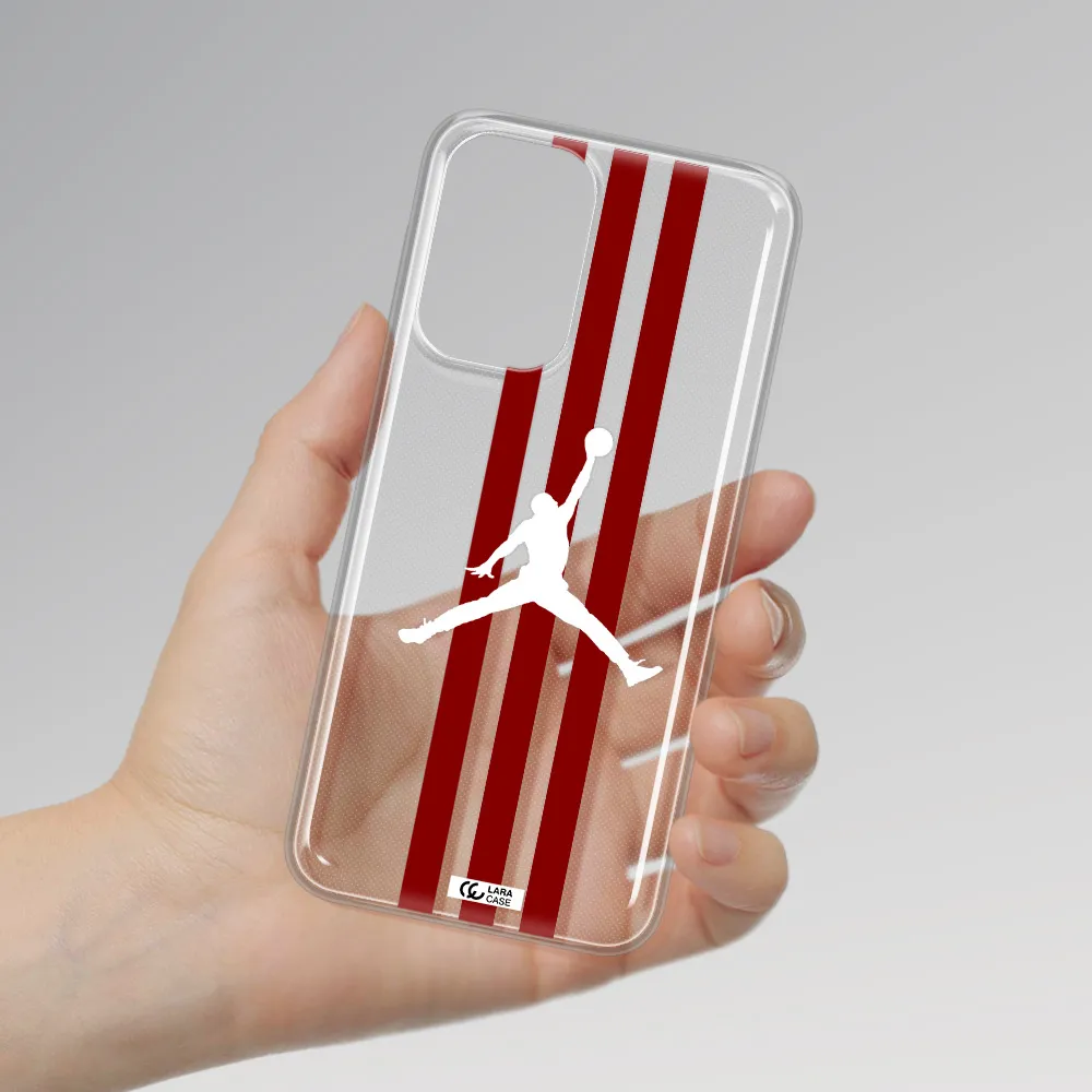Jordan Icon Samsung A23 Clear TPU Case