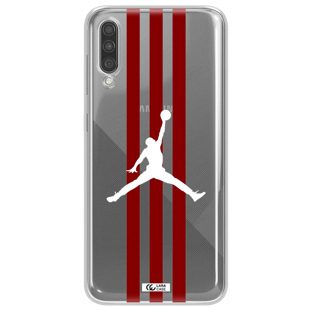 Jordan Icon Samsung A30S Clear TPU Case