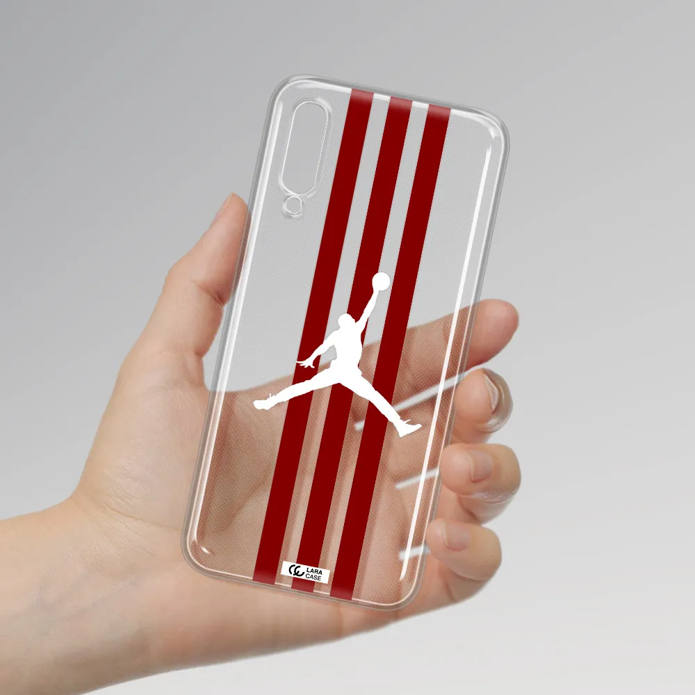 Jordan Icon Samsung A50 Clear TPU Case