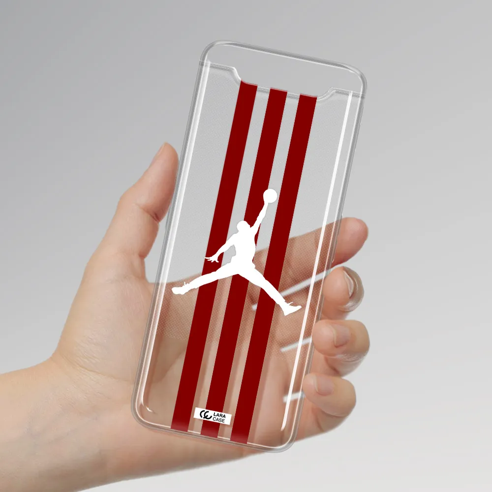 Jordan Icon Samsung A80 Clear TPU Case
